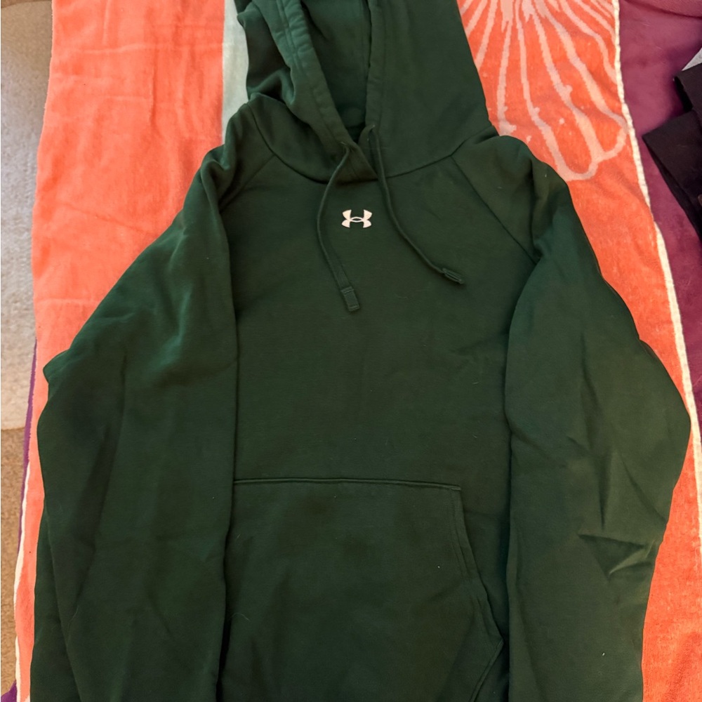 Under Armour Forest Green Pullover Hoodie